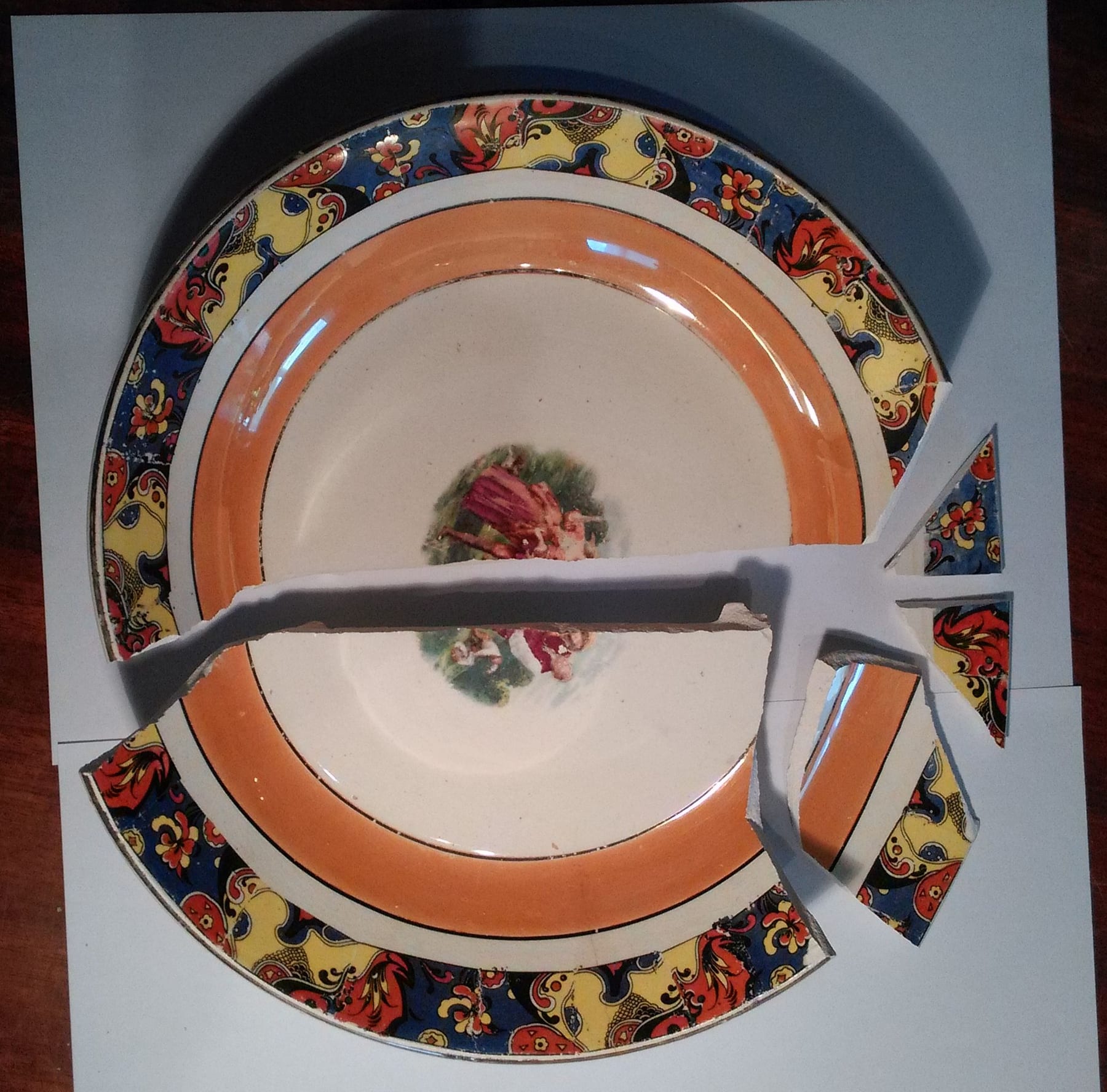 Antes de la restauración cerámica